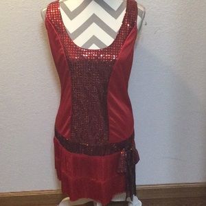 Halloween costume flapper dress NWOT